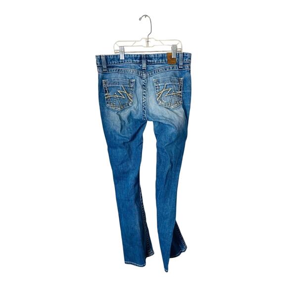 BKE Denim Womens Kate Bootcut Jeans Size 28x31.5 Blue Distressed Medium Wash - Picture 5 of 6